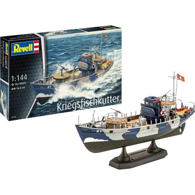 Revell KFK Háborús halászhajó makett - 1:144 Revell KFK Háborús halászhajó makett - 1:144