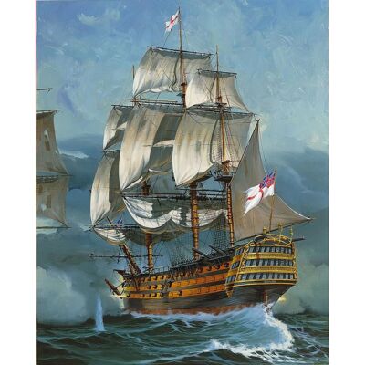 Revell HMS Victory Schiffmodell 1:225 - Marine Modellbausatz Revell HMS Victory Schiffmodell 1:225 - Marine Modellbausatz