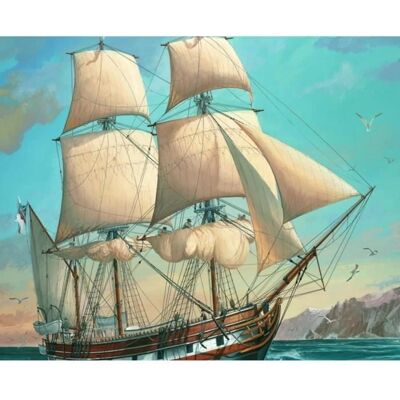 Revell HMS Beagle 1:96 Schiffmodell-Kit Revell HMS Beagle 1:96 Schiffmodell-Kit
