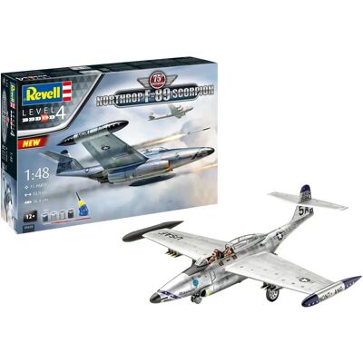 Revell Northrop F-89 Scorpion 50-årsjubileum - Flygplansmodeller Revell Northrop F-89 Scorpion 50-årsjubileum - Flygplansmodeller