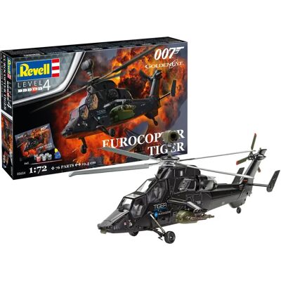 Revell James Bond Eurocopter Tiger - 1/72 Scale Model Kit Revell James Bond Eurocopter Tiger - 1/72 Scale Model Kit