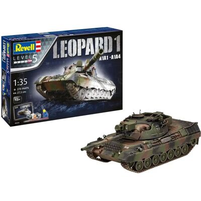 Revell Revell Ensemble Cadeau Leopard 1 A1A1-A1A4 - Maquette militaire - Publicité Revell Revell Ensemble Cadeau Leopard 1 A1A1-A1A4 - Maquette militaire - Publicité