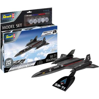 Revell Model Kit Lockheed SR-71 Blackbird - Model Plane - Airplane Kit Revell Model Kit Lockheed SR-71 Blackbird - Model Plane - Airplane Kit