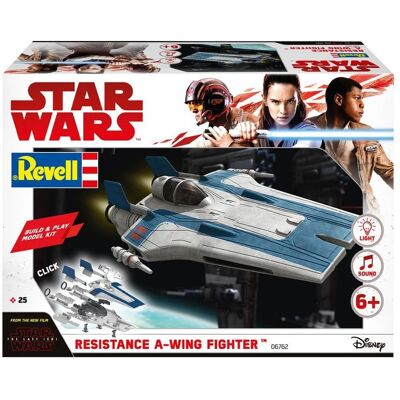 Revell Resistance A-Wing Fighter - Modelbouwset - 1:44 Schaal Revell Resistance A-Wing Fighter - Modelbouwset - 1:44 Schaal