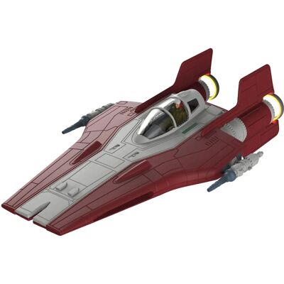 Revell Red Resistance A-Wing Fighter Model Kit - Spacecraft Revell Red Resistance A-Wing Fighter Model Kit - Spacecraft