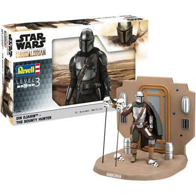 Revell Star Wars: The Mandalorian Modellset Din Djarin - The Bounty Hunter - Modellset Revell Star Wars: The Mandalorian Modellset Din Djarin - The Bounty Hunter - Modellset