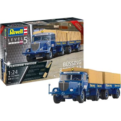 Revell Revell Büssing 8000 S13 W/trailer - Model vrachtwagen Revell Revell Büssing 8000 S13 W/trailer - Model vrachtwagen