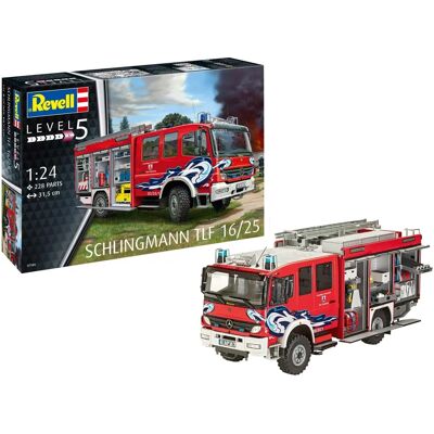 Revell Brandweerwagen Model Kit - 1:24 Schaal Revell Brandweerwagen Model Kit - 1:24 Schaal