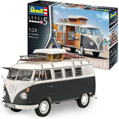 Revell VW T1 Camper 1:24 Model Kit - Car model kit Revell VW T1 Camper 1:24 Model Kit - Car model kit
