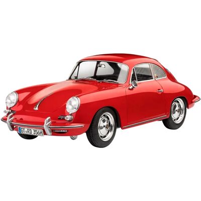 Revell Porsche 356 Coupé Modelbouwset - Schaal 1:16 Revell Porsche 356 Coupé Modelbouwset - Schaal 1:16