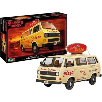 Revell Stranger Things VW T3 Bus Surfer Boy - Model sæt Revell Stranger Things VW T3 Bus Surfer Boy - Model sæt