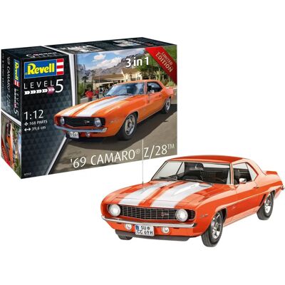Revell Chevy Camaro 1/12 Modellbil - Bil Revell Chevy Camaro 1/12 Modellbil - Bil