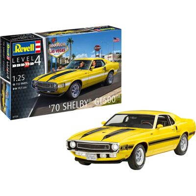 Revell Shelby Mustang GT500 1:25 Zestaw Modelarski - Samochód Revell Shelby Mustang GT500 1:25 Zestaw Modelarski - Samochód