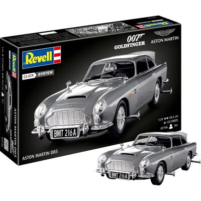 Revell James Bond Modellbyggsats - Aston Martin Db5 - 1/24 - 21 Cm Revell James Bond Modellbyggsats - Aston Martin Db5 - 1/24 - 21 Cm