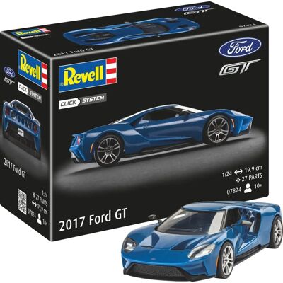 Revell Ford GT 2017 Kit de Modelo - Escala 1:24 - Fácil de ensamblar Revell Ford GT 2017 Kit de Modelo - Escala 1:24 - Fácil de ensamblar