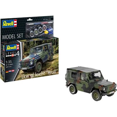 Revell Modellbausatz Lkw gl leicht Wolf 1:35 - Militärmodell Revell Modellbausatz Lkw gl leicht Wolf 1:35 - Militärmodell