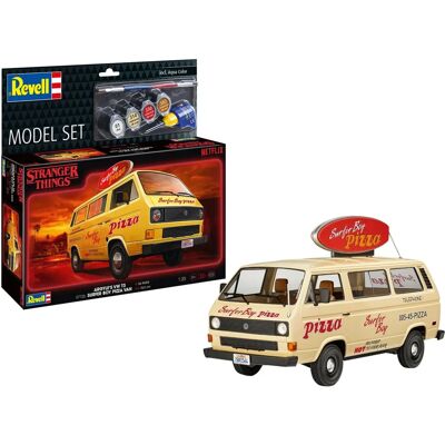 Revell VW T3 Bus Surfer Boy Stranger Things Modellbausatz - 1:25 Revell VW T3 Bus Surfer Boy Stranger Things Modellbausatz - 1:25