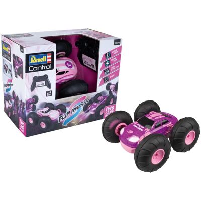 Revell Różowe RC auto do akrobacji - 360° obroty i flips - Wytrzymałe i zabawne Revell Różowe RC auto do akrobacji - 360° obroty i flips - Wytrzymałe i zabawne