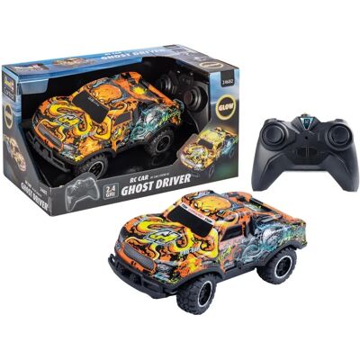 Revell Orange Ghost Driver 1:22 RC Auto - LED-Licht & Indoor/Outdoor Revell Orange Ghost Driver 1:22 RC Auto - LED-Licht & Indoor/Outdoor