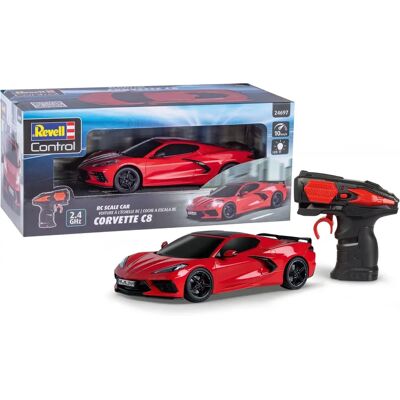 Revell RC Corvette C8 Skala 1:24 - Inomhus/Utomhus - Realistisk Revell RC Corvette C8 Skala 1:24 - Inomhus/Utomhus - Realistisk