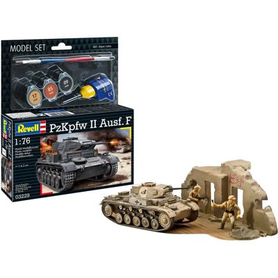 Revell Modellkészlet PzKpfw II Ausf. F - 1:76 méretarány Revell Modellkészlet PzKpfw II Ausf. F - 1:76 méretarány