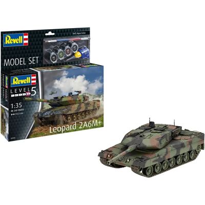 Revell Leopard 2 A6M+ Militaire Modelbouw - 1:35 Revell Leopard 2 A6M+ Militaire Modelbouw - 1:35