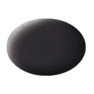Revell Tar Black Acrylic Paint - 18ml - Model Paint Revell Tar Black Acrylic Paint - 18ml - Model Paint