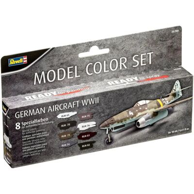 Revell Model Color Set - Deutsche Flugzeuge WWII - Acrylfarbe Revell Model Color Set - Deutsche Flugzeuge WWII - Acrylfarbe
