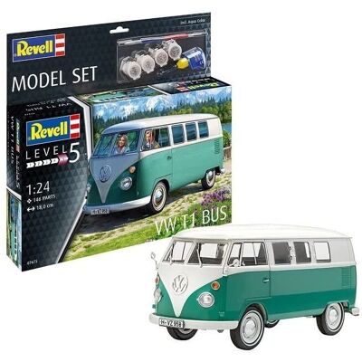 Zestaw Modeli VW T1 Bus Revell - Skala 1:24 Zestaw Modeli VW T1 Bus Revell - Skala 1:24