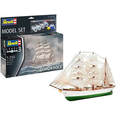 Revell Gorch Fock Modellkészlet - Hajó Modellkészlet Revell Gorch Fock Modellkészlet - Hajó Modellkészlet