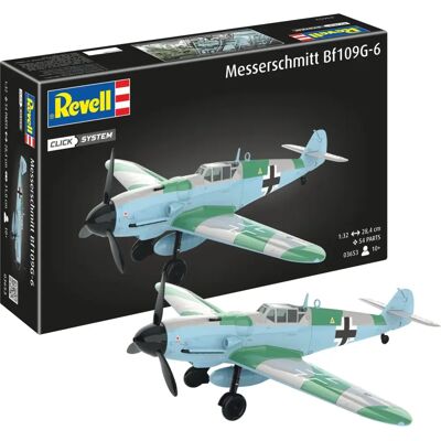 Revell Messerschmitt Bf109G-6 - Kit avion échelle 1:48 - Publicité Revell Messerschmitt Bf109G-6 - Kit avion échelle 1:48 - Publicité