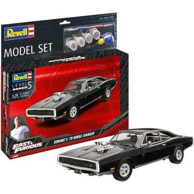 Revell Mallisarja F&F DOMINICS 1970 DODGE CHARGER Revell Mallisarja F&F DOMINICS 1970 DODGE CHARGER
