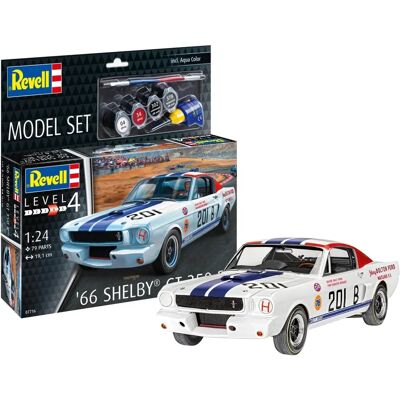 Revell Shelby GT 350 R Model Kit - 1:24 Scale - Car Model Revell Shelby GT 350 R Model Kit - 1:24 Scale - Car Model
