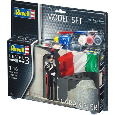 Revell Revell Modelset Italiaanse Carabinier 1:16 - Historische Figur Revell Revell Modelset Italiaanse Carabinier 1:16 - Historische Figur