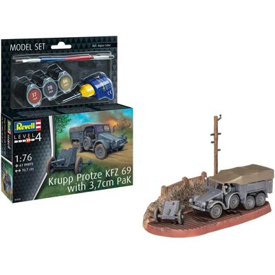 Revell Krupp Protze KFZ 69 Model Set - Military Model Kit Revell Krupp Protze KFZ 69 Model Set - Military Model Kit