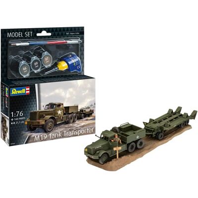 Revell M19 Transportér Tank Model Kit - Vojenský model - RV-63364 Revell M19 Transportér Tank Model Kit - Vojenský model - RV-63364