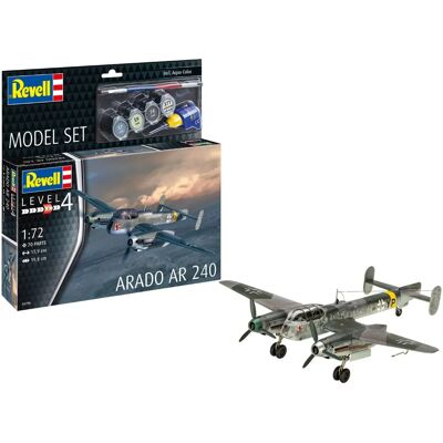 Revell Rev- Arado Ar 240 Model Kit - 1:72 Scale - History & Detail Revell Rev- Arado Ar 240 Model Kit - 1:72 Scale - History & Detail