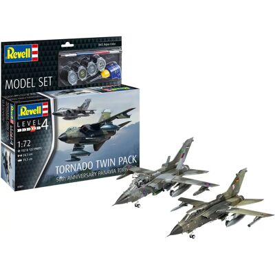 Revell Modelset Tornado TwinPack 50e Verjaardag - Modelvliegtuigen Revell Modelset Tornado TwinPack 50e Verjaardag - Modelvliegtuigen