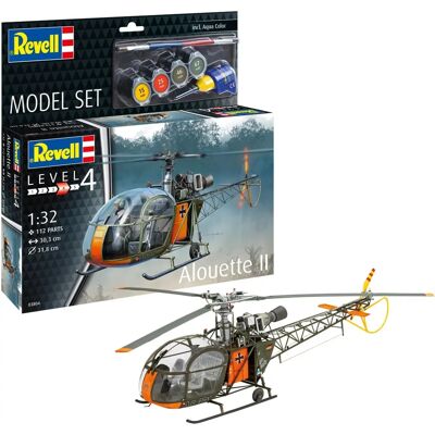 Revell Alouette II Model Samolotu - 1:32 - Poziom 4 Revell Alouette II Model Samolotu - 1:32 - Poziom 4