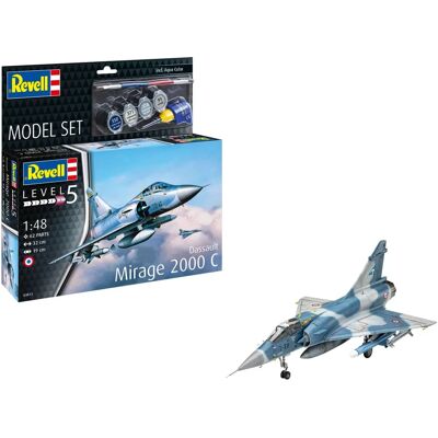 Revell Kit Modèle Mirage 2000C - Détail, Échelle 1:48 - Publicité Revell Kit Modèle Mirage 2000C - Détail, Échelle 1:48 - Publicité
