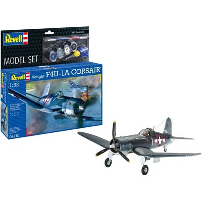 Revell Vought F4U-1A CORSAIR Modellbausatz - WWII Jagdflugzeug Revell Vought F4U-1A CORSAIR Modellbausatz - WWII Jagdflugzeug