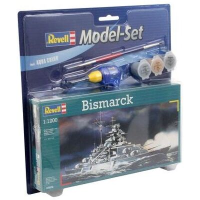 Revell Bismarck Merimallimalli - Skaala 1:1200 Revell Bismarck Merimallimalli - Skaala 1:1200