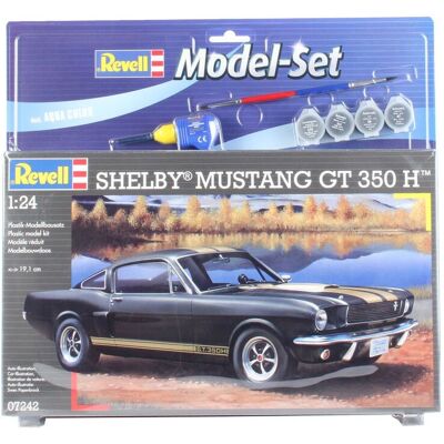 Revell Shelby Mustang Gt 350 H Modelbouwset - 1:24 Schaal Revell Shelby Mustang Gt 350 H Modelbouwset - 1:24 Schaal