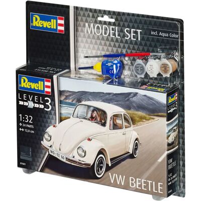 Revell Zestaw Modeli VW Garbus 1:32 - Skala Model Samochodu Revell Zestaw Modeli VW Garbus 1:32 - Skala Model Samochodu