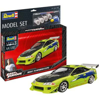 Revell Mitsubishi Eclipse 1:25 Modellkészlet - Gyors és Dühös Revell Mitsubishi Eclipse 1:25 Modellkészlet - Gyors és Dühös