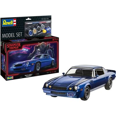 Revell Revell Ensemble de Modèle Stranger Things Chevy Camaro Z/28 - Kit voiture - Publicité Revell Revell Ensemble de Modèle Stranger Things Chevy Camaro Z/28 - Kit voiture - Publicité