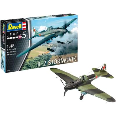Revell Il-2 Sturmovik - Modelbouwpakket - 1:48 schaal Revell Il-2 Sturmovik - Modelbouwpakket - 1:48 schaal