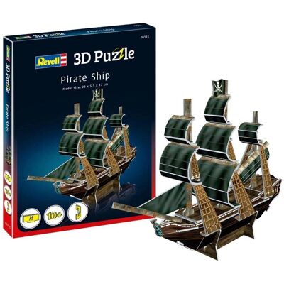 Kit de Modelo Revell Navio Pirata - Kit de modelo de navio - Reve00115 Kit de Modelo Revell Navio Pirata - Kit de modelo de navio - Reve00115