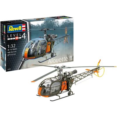 Revell Alouette II Helicopter Model Kit - 1:32 Scale Revell Alouette II Helicopter Model Kit - 1:32 Scale