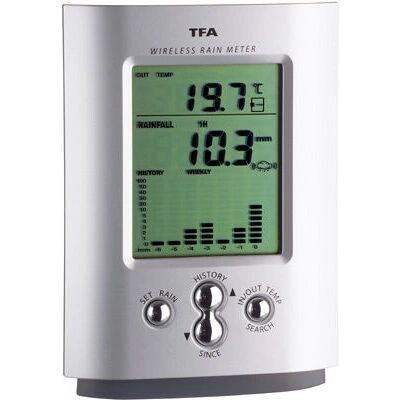 TFA-Dostmann 47.3003 Digitális időjárásállomás - Ezüst TFA-Dostmann 47.3003 Digitális időjárásállomás - Ezüst